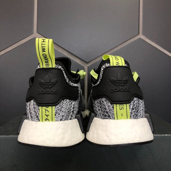 Adidas NMD R1 Static Solar Yellow (Multiple Sizes) - Picture 4 of 6